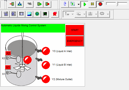 Automatic Liquids Mixing Control System gif