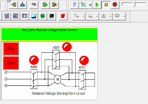Star-Delta Reduced Voltage Starter Control